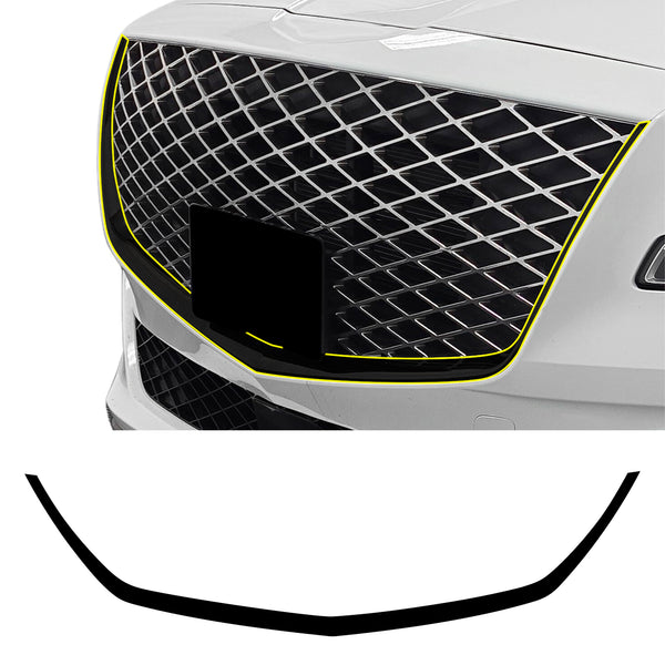 Genesis GV80 SUV Blackout Chrome Delete Kit – Precut Gloss Black Vinyl Overlays Film