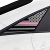 Quarter Window American Flag Vinyl Decal Stickers Fits Hyundai Ioniq 6 2023 - 2025 - Bogar Tech Designs