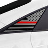 Quarter Window American Flag Vinyl Decal Stickers Fits Hyundai Ioniq 6 2023 - 2025 - Bogar Tech Designs