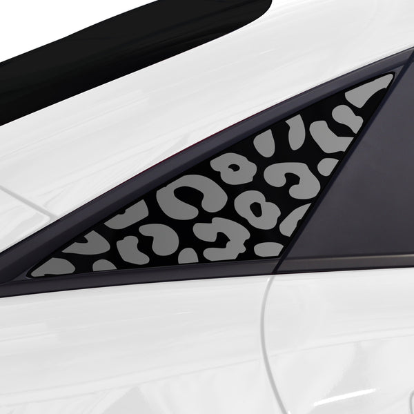 Animal Leopard Cheetah Cow Window Vinyl Decal Stickers Fits Hyundai Ioniq 6 2023+ - Bogar Tech Designs