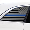 Quarter Window American Flag Vinyl Decal Stickers Fits Mercedes Benz EQS 2022 - 2025 - Bogar Tech Designs