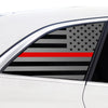 Quarter Window American Flag Vinyl Decal Stickers Fits Mercedes Benz EQS 2022 - 2025 - Bogar Tech Designs