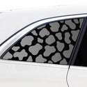 Animal Leopard Cheetah Cow Quarter Window Vinyl Decal Stickers Fits Mercedes Benz EQS 2022+ - Bogar Tech Designs