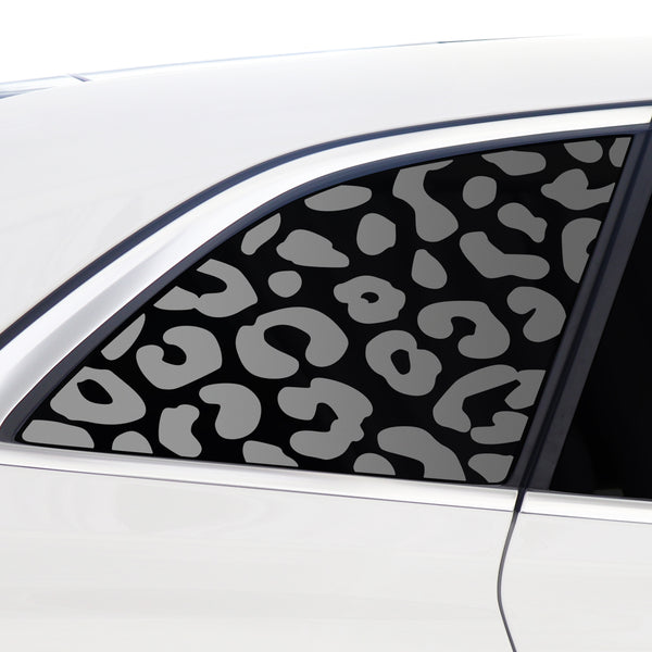 Animal Leopard Cheetah Cow Quarter Window Vinyl Decal Stickers Fits Mercedes Benz EQS 2022+ - Bogar Tech Designs