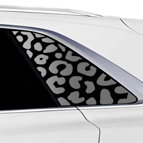 Animal Leopard Cheetah Cow Window Vinyl Decal Stickers Fits Audi Q8 2023+ - Bogar Tech Designs