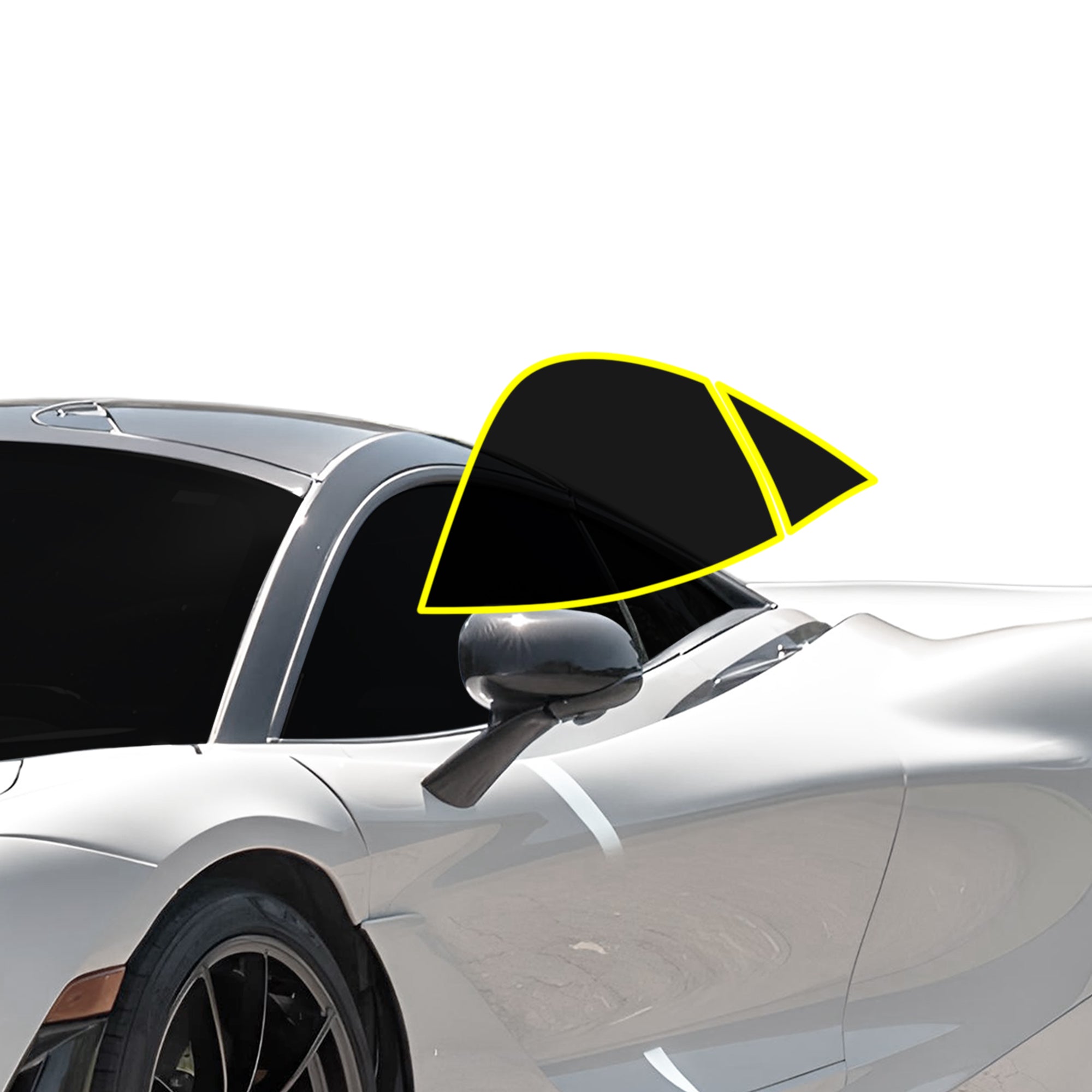 McLaren 720S 765LT Spider 2021-2023 Full Windows + Windshield
