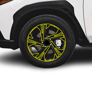 Fits Subaru Crosstrek 2024 - 2025 Vinyl Chrome Delete Grille Blackout Decal Stickers Overlay Film - Bogar Tech Designs