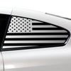 Quarter Window American Flag Vinyl Decal Stickers Fits Infiniti G37 2008 - 2013 - Bogar Tech Designs