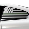 Quarter Window American Flag Vinyl Decal Stickers Fits Infiniti G37 2008 - 2013 - Bogar Tech Designs