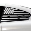 Quarter Window American Flag Vinyl Decal Stickers Fits Infiniti G37 2008 - 2013 - Bogar Tech Designs