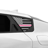 Fits KIA K4 2025+ Quarter Window American Flag Vinyl Decal Stickers - Bogar Tech Designs