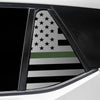 Quarter Window American Flag Vinyl Decal Stickers Fits Lexus RZ 2023 - 2025 - Bogar Tech Designs