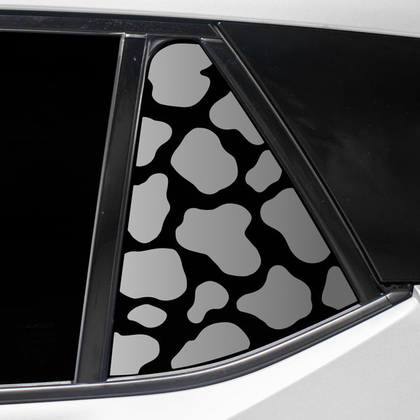 Animal Leopard Cheetah Cow Window Vinyl Decal Stickers Fits Lexus RZ 2023 - 2024 - Bogar Tech Designs