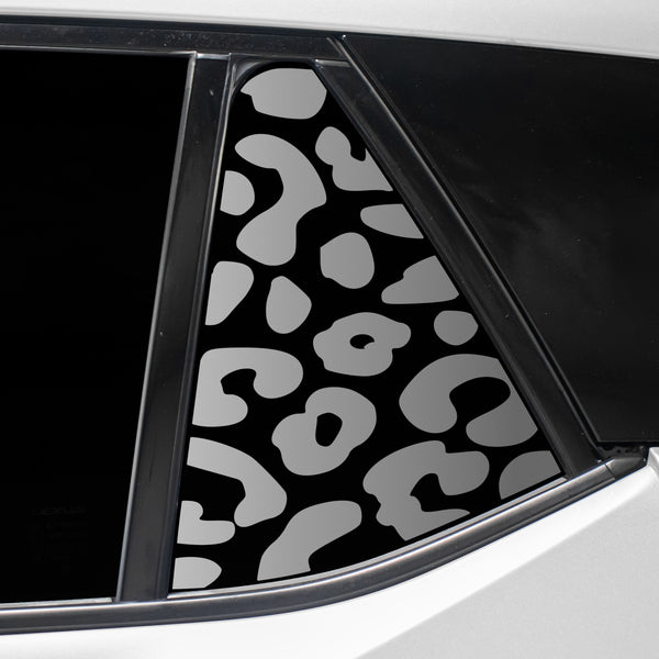 Animal Leopard Cheetah Cow Window Vinyl Decal Stickers Fits Lexus RZ 2023 - 2024 - Bogar Tech Designs