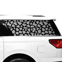 Fits Lincoln Navigator L 2018+ Animal Leopard Cheetah Cow Window Vinyl Decal Stickers - Bogar Tech Designs