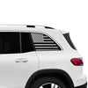 Fits Mercedes - Benz EQB 2022 - 2025 Quarter Window American Flag Vinyl Decal Stickers - Bogar Tech Designs