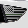 Quarter Window American Flag Vinyl Decal Stickers Fits Toyota Rav4 2013 - 2018 - Bogar Tech Designs