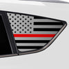 Quarter Window American Flag Vinyl Decal Stickers Fits Toyota Rav4 2013 - 2018 - Bogar Tech Designs