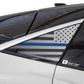Quarter Window American Flag Vinyl Decal Stickers Fits Nissan Ariya 2023 - 2025 - Bogar Tech Designs