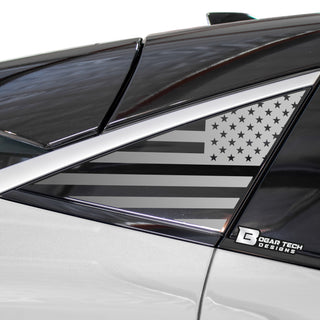 Quarter Window American Flag Vinyl Decal Stickers Fits Nissan Ariya 2023 - 2025 - Bogar Tech Designs