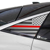 Quarter Window American Flag Vinyl Decal Stickers Fits Nissan Ariya 2023 - 2025 - Bogar Tech Designs