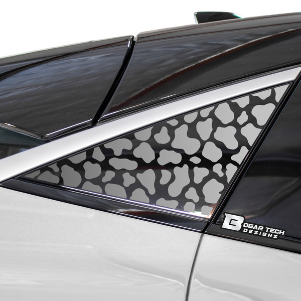 Animal Leopard Cheetah Cow Window Vinyl Decal Stickers Fits Nissan Ariya 2023 2024 - Bogar Tech Designs