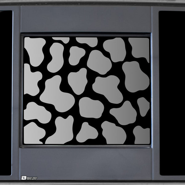 Animal Leopard Cheetah Cow Window Vinyl Decal Stickers Fits Nissan Frontier 2009 - 2024 - Bogar Tech Designs