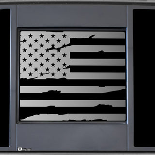 Rear Window American Flag Vinyl Decal Stickers Fits Nissan Frontier 2009 - 2025 - Bogar Tech Designs