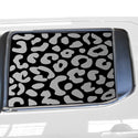 Animal Leopard Cheetah Cow Window Vinyl Decal Stickers Fits Nissan Frontier Crew Cab 2022 - 2025 - Bogar Tech Designs