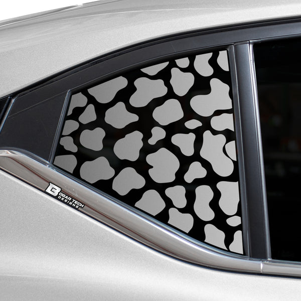 Animal Leopard Cheetah Cow Window Vinyl Decal Stickers Fits Nissan Sentra 2020 - 2024 - Bogar Tech Designs