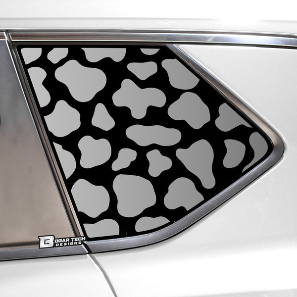 Animal Leopard Cow Window Vinyl Decal Stickers Fits Nissan Rogue 2021 - 2025 - Bogar Tech Designs