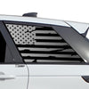 Quarter Window American Flag Vinyl Decal Stickers Fits Range Rover Sport 2014 - 2022 - Bogar Tech Designs