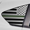Quarter Window American Flag Vinyl Decal Stickers Fits Subaru Impreza Hatchback 2017 - 2023 - Bogar Tech Designs