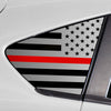 Quarter Window American Flag Vinyl Decal Stickers Fits Subaru Impreza Hatchback 2017 - 2023 - Bogar Tech Designs