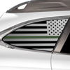 Quarter Window American Flag Vinyl Decal Stickers Fits Subaru Outback 2020 - 2025 - Bogar Tech Designs