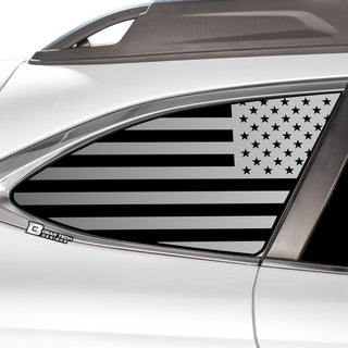 Quarter Window American Flag Vinyl Decal Stickers Fits Subaru Outback 2020 - 2025 - Bogar Tech Designs