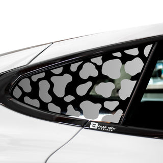 Animal Leopard Cheetah Cow Window Vinyl Decal Stickers Fits Tesla Model S 2016 - 2023 - Bogar Tech Designs