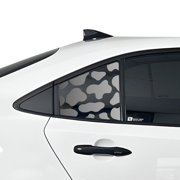 Animal Leopard Cheetah Cow Window Vinyl Decal Stickers Fits Toyota Corolla 2020 - 2023 - Bogar Tech Designs