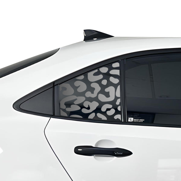 Animal Leopard Cheetah Cow Window Vinyl Decal Stickers Fits Toyota Corolla 2020 - 2023 - Bogar Tech Designs