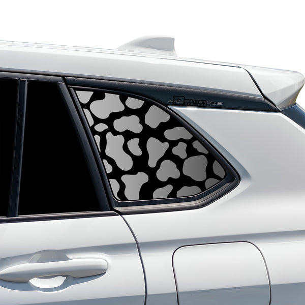 Animal Leopard Cheetah Cow Window Vinyl Decal Stickers Fits Toyota Corolla Cross 2022 2023 - Bogar Tech Designs