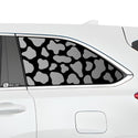 Animal Leopard Cow Window Vinyl Decal Stickers Fits Toyota Highlander 2016 - 2019 - Bogar Tech Designs