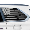 Quarter Window American Flag Vinyl Decal Stickers Fits Toyota Sequoia 2023 - 2025 - Bogar Tech Designs