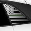 Quarter Window American Flag Vinyl Decal Stickers Fits Volkswagen ID.4 2021 - 2025 - Bogar Tech Designs