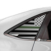 Quarter Window American Flag Vinyl Decal Stickers Fits Volkswagen Jetta 2019 - 2025 - Bogar Tech Designs