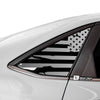 Quarter Window American Flag Vinyl Decal Stickers Fits Volkswagen Jetta 2019 - 2025 - Bogar Tech Designs