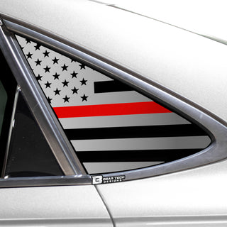 Quarter Window American Flag Vinyl Decal Stickers Fits Volkswagen Passat 2020 - 2022 - Bogar Tech Designs