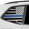 Quarter Window American Flag Vinyl Decal Stickers Fits Volkswagen Tiguan 2018 - 2024 - Bogar Tech Designs