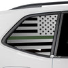 Quarter Window American Flag Vinyl Decal Stickers Fits Volkswagen Tiguan 2018 - 2024 - Bogar Tech Designs