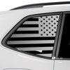 Quarter Window American Flag Vinyl Decal Stickers Fits Volkswagen Tiguan 2018 - 2024 - Bogar Tech Designs