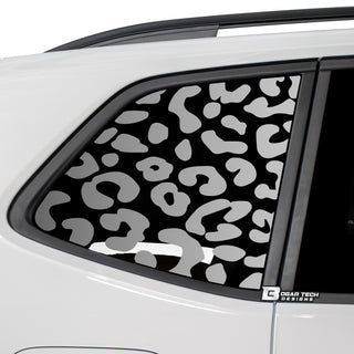 Animal Leopard Cheetah Cow Window Vinyl Decal Stickers Fits Volkswagen Tiguan 2018 - 2023 - Bogar Tech Designs
